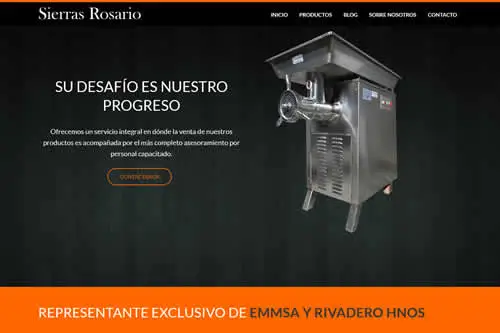 Sierras Rosario | Productos Industria Alimenticia